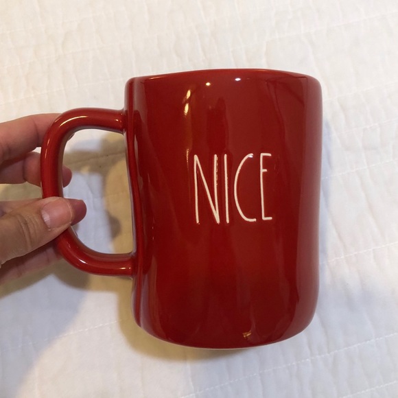 🆕NWT Rae Dunn 2 Mug Set—Red Nice & Naughty - Picture 6 of 7
